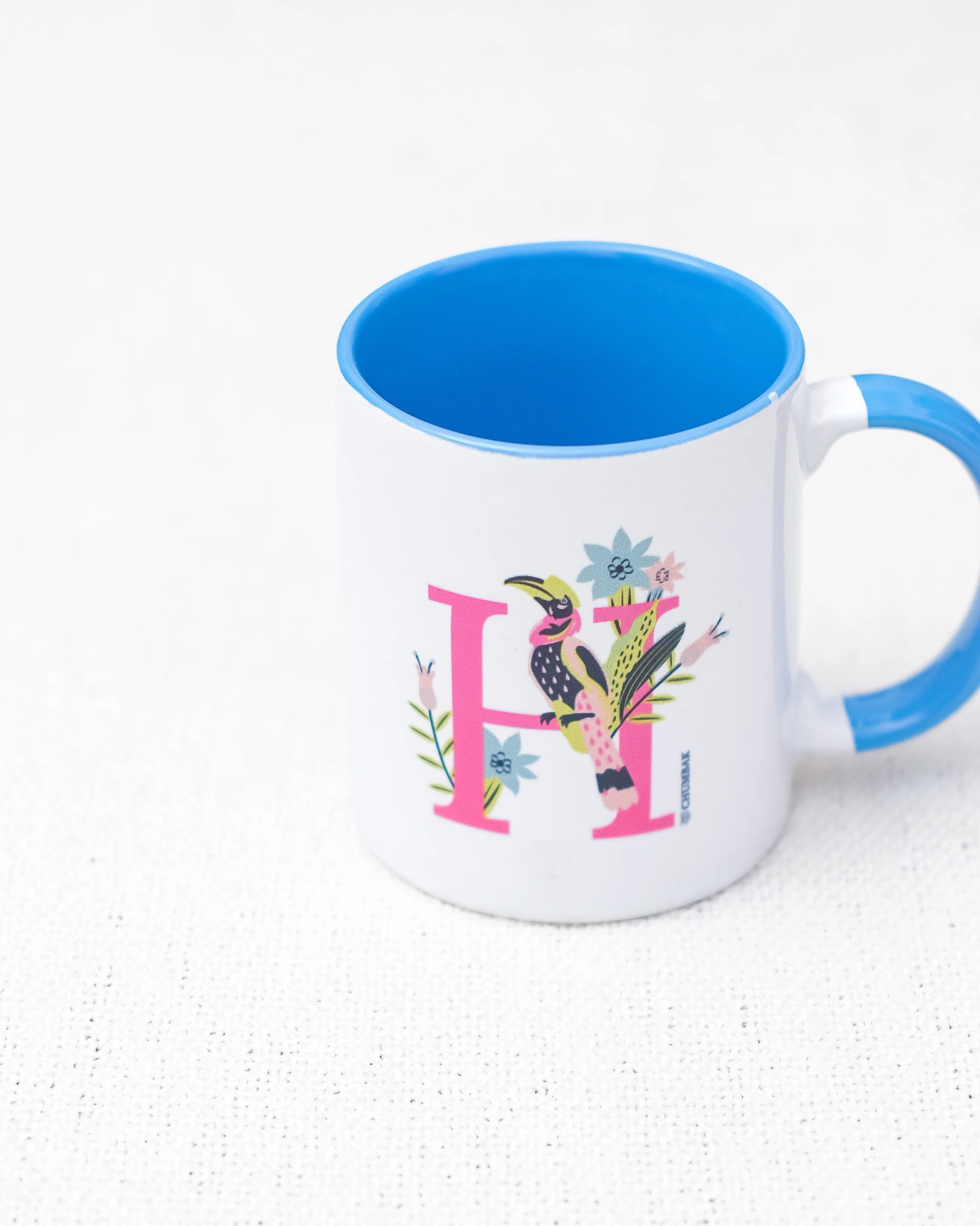 Hornbill Mug – H | Gloss Finish - Image 5