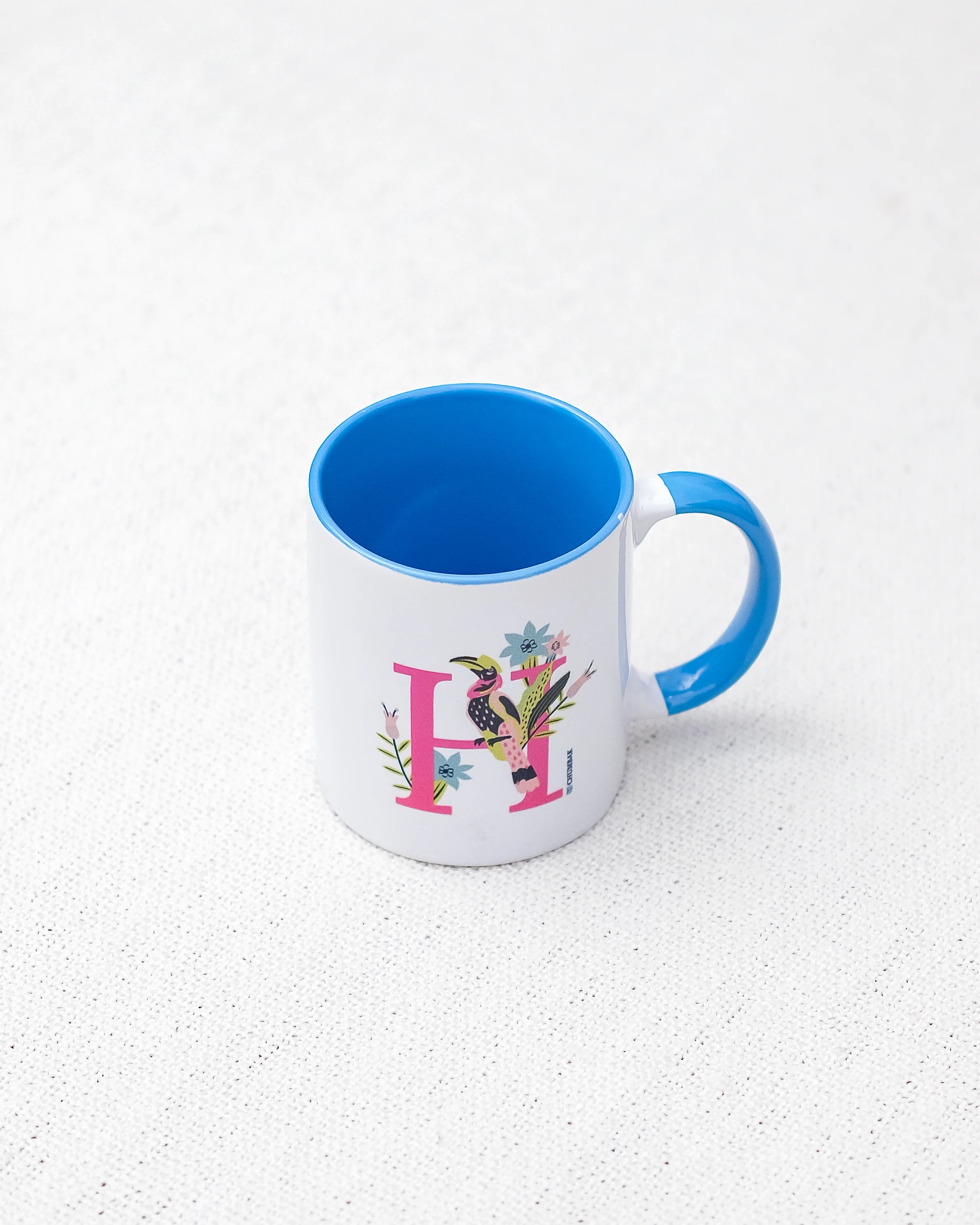 Hornbill Mug – H | Gloss Finish - Image 6