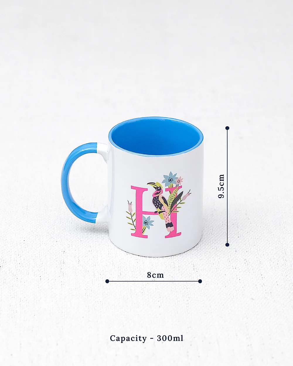 Hornbill Mug – H | Gloss Finish - Image 7