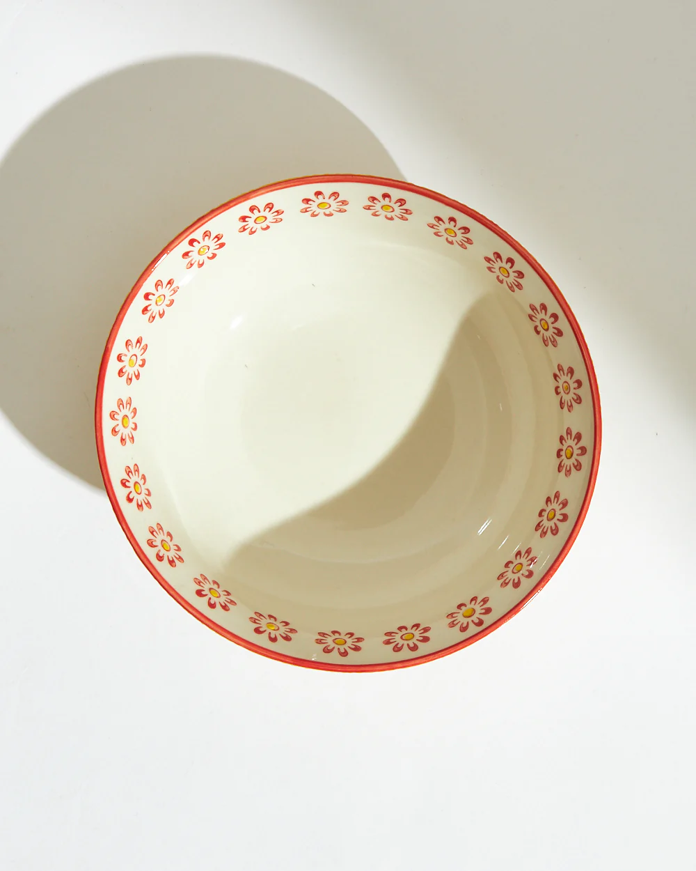 Ikat Fusion Dessert Bowl | Yellow - Image 4