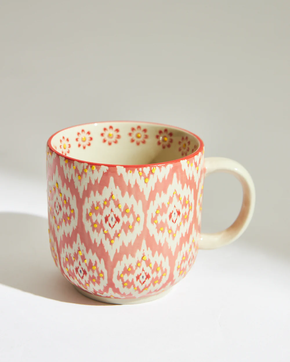Ikat Fusion Mug | Red - Image 2
