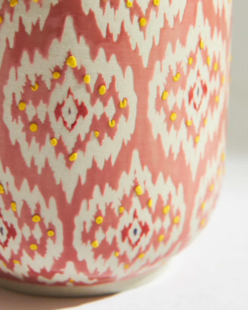 Ikat Fusion Mug | Red - Image 3