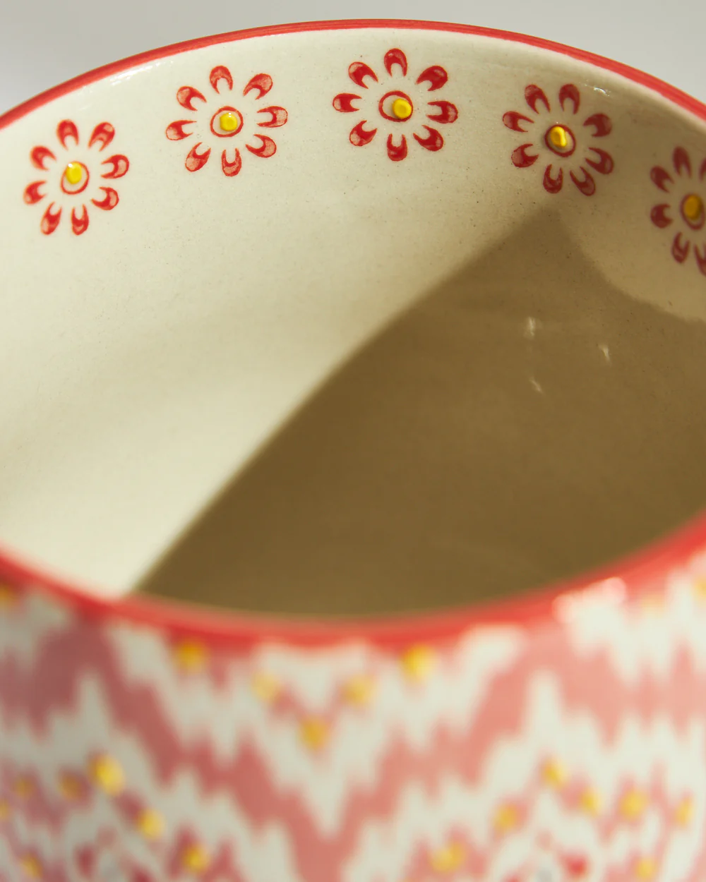 Ikat Fusion Mug | Red - Image 5