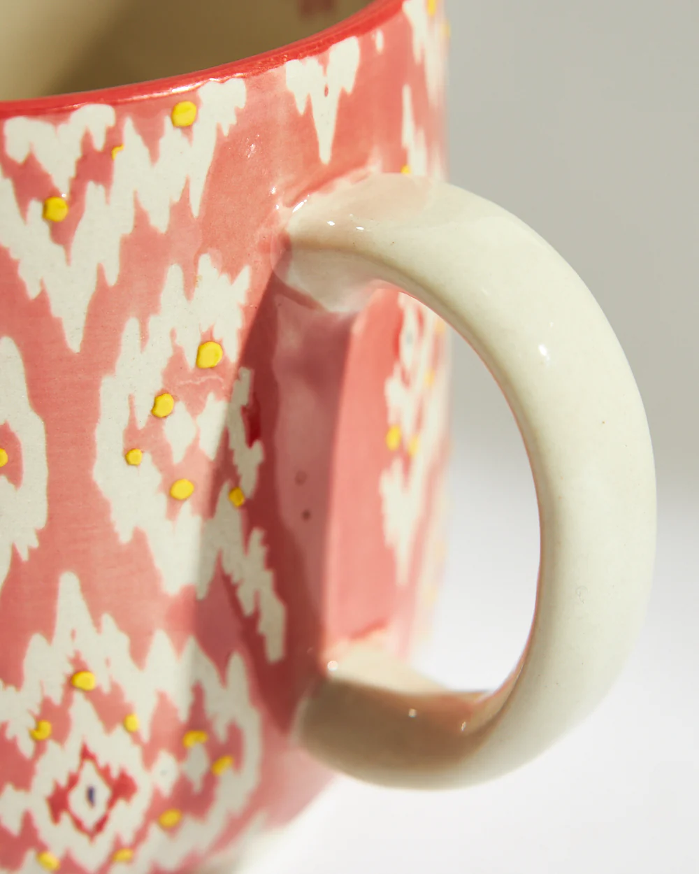Ikat Fusion Mug | Red - Image 6