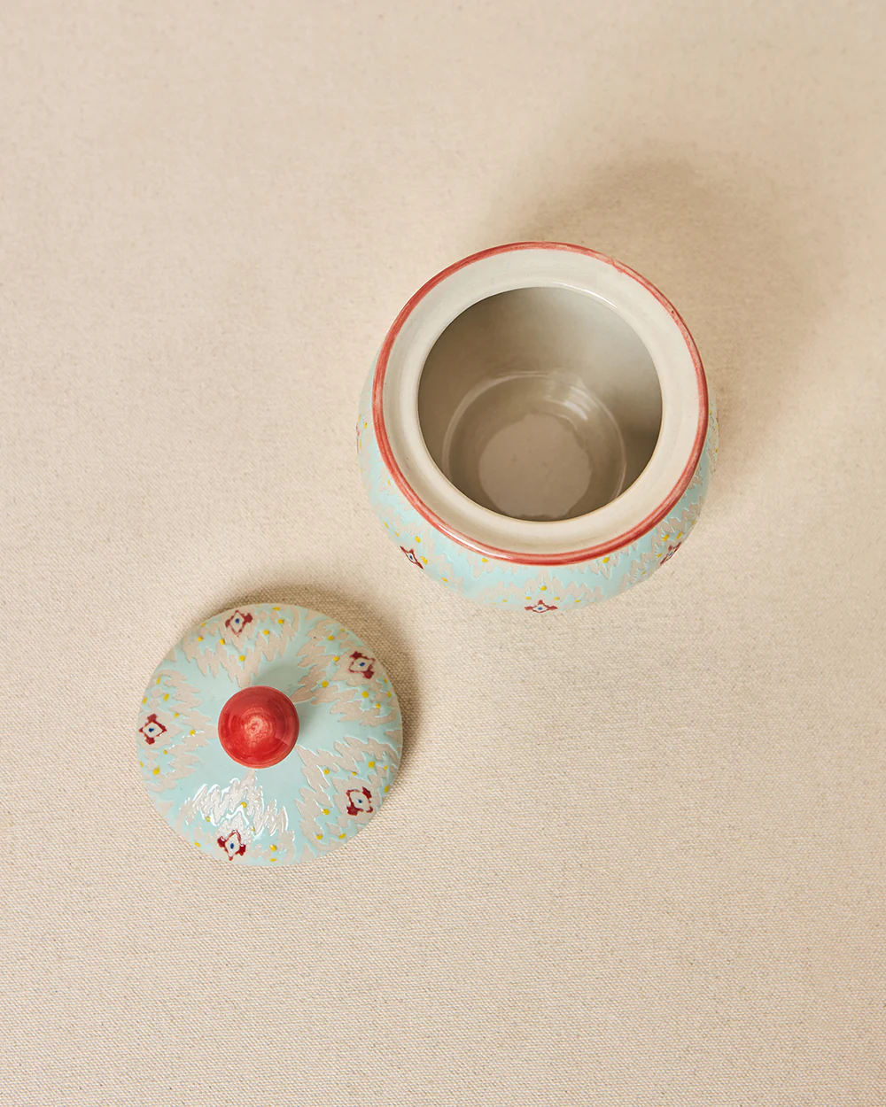 Ikat Fusion Storage Jar - 280ml - Image 6
