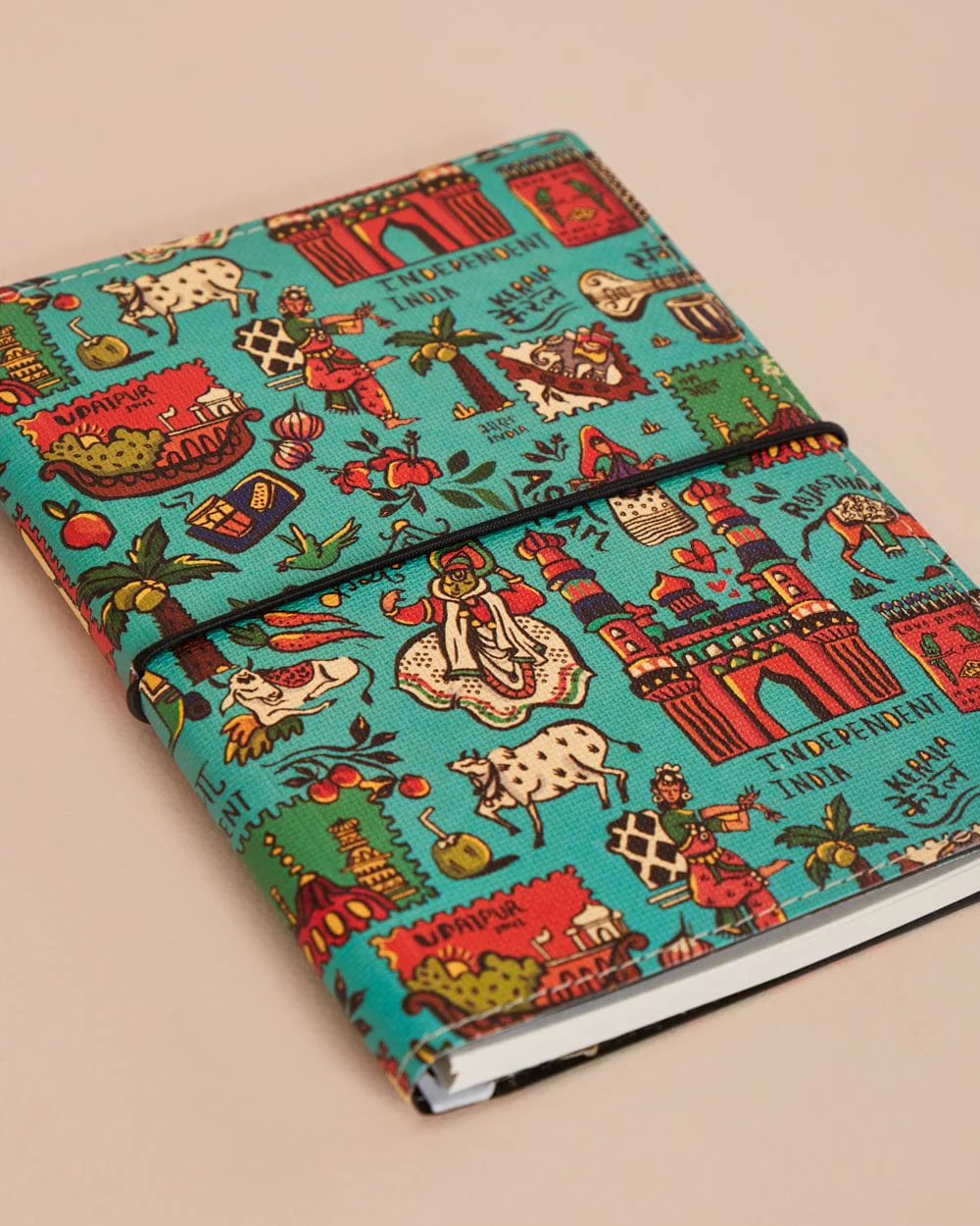 India On My Notebook - Teal - Image 2