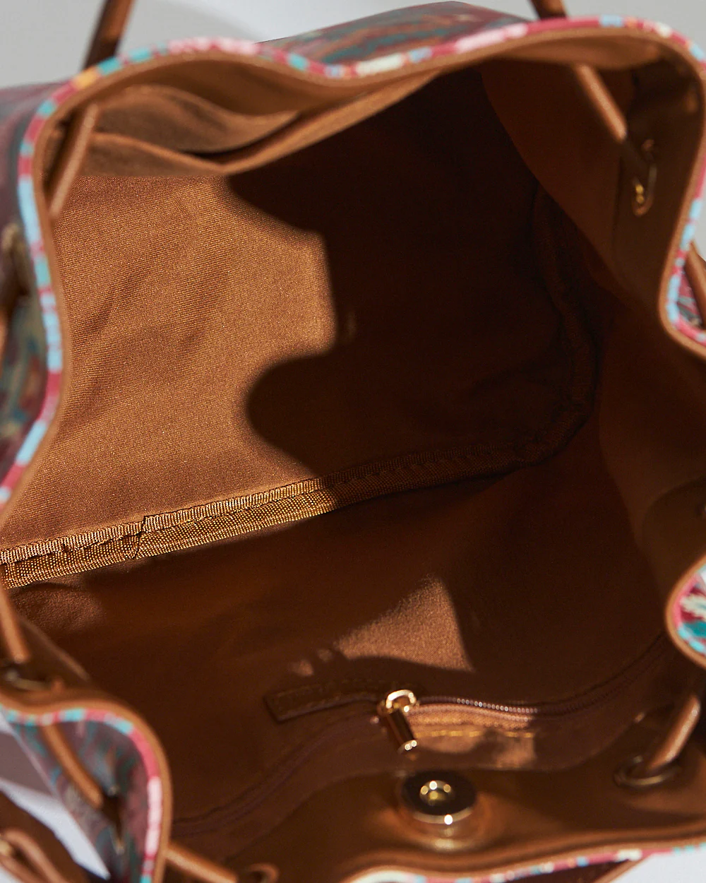 India Boho Bucket Bag - Image 8