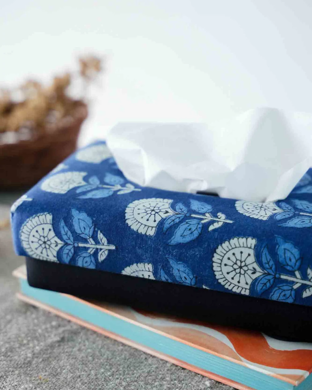 Indigo Tissue Box - Image 3