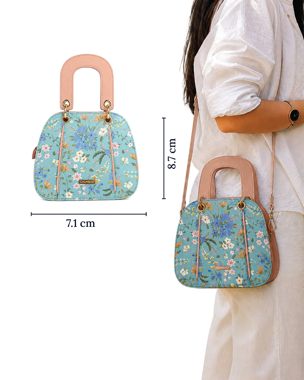 Istanbul Dome Handbag | Rare & Wild, Amboli - Image 5