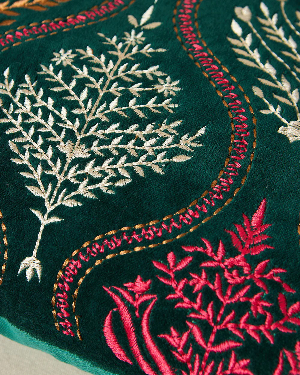 Jaal Cushion Cover, 16" | Palace Memoirs - Image 4