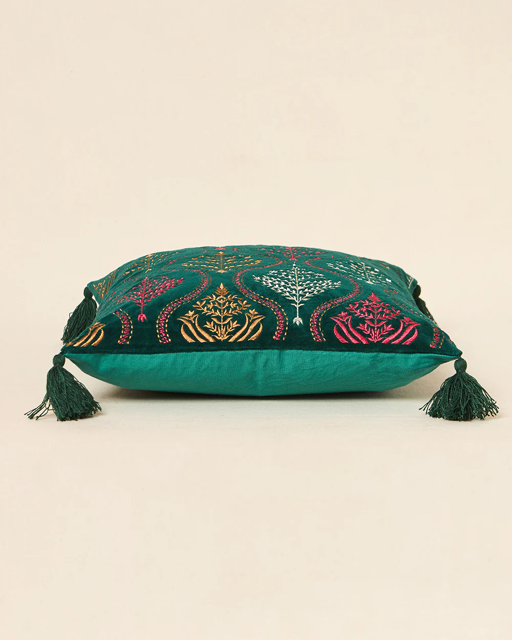 Jaal Cushion Cover, 16" | Palace Memoirs - Image 7