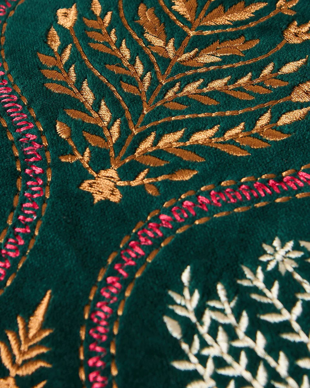 Jaal Cushion Cover, 16" | Palace Memoirs - Image 9