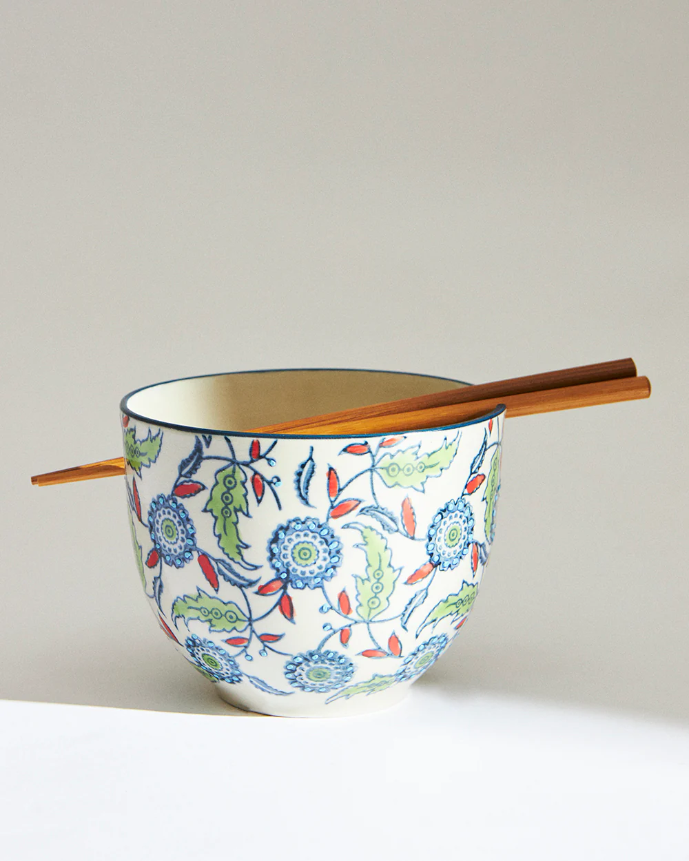 Jaipur backyard Bowl & Chopsticks Set - Image 2
