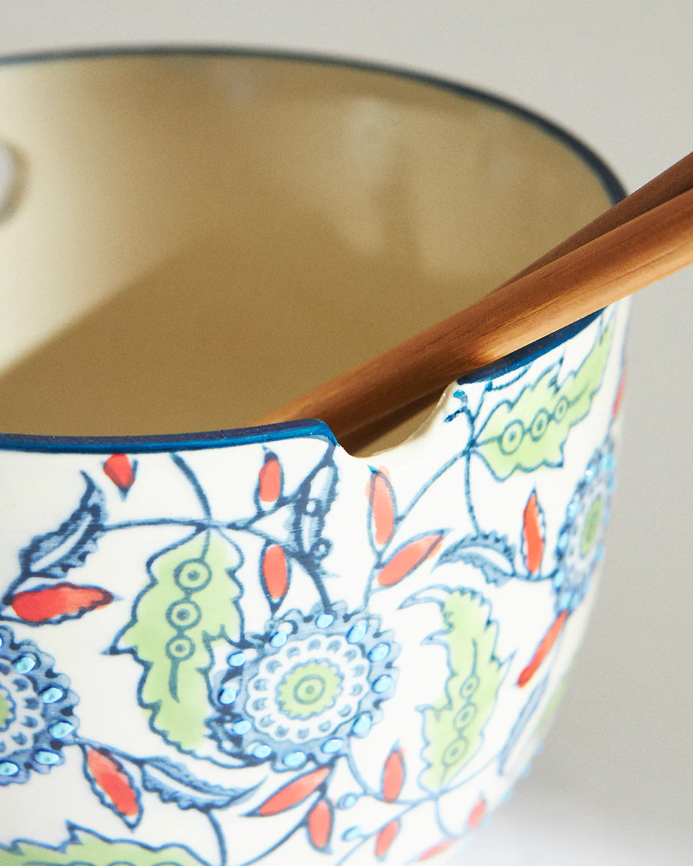 Jaipur backyard Bowl & Chopsticks Set - Image 4