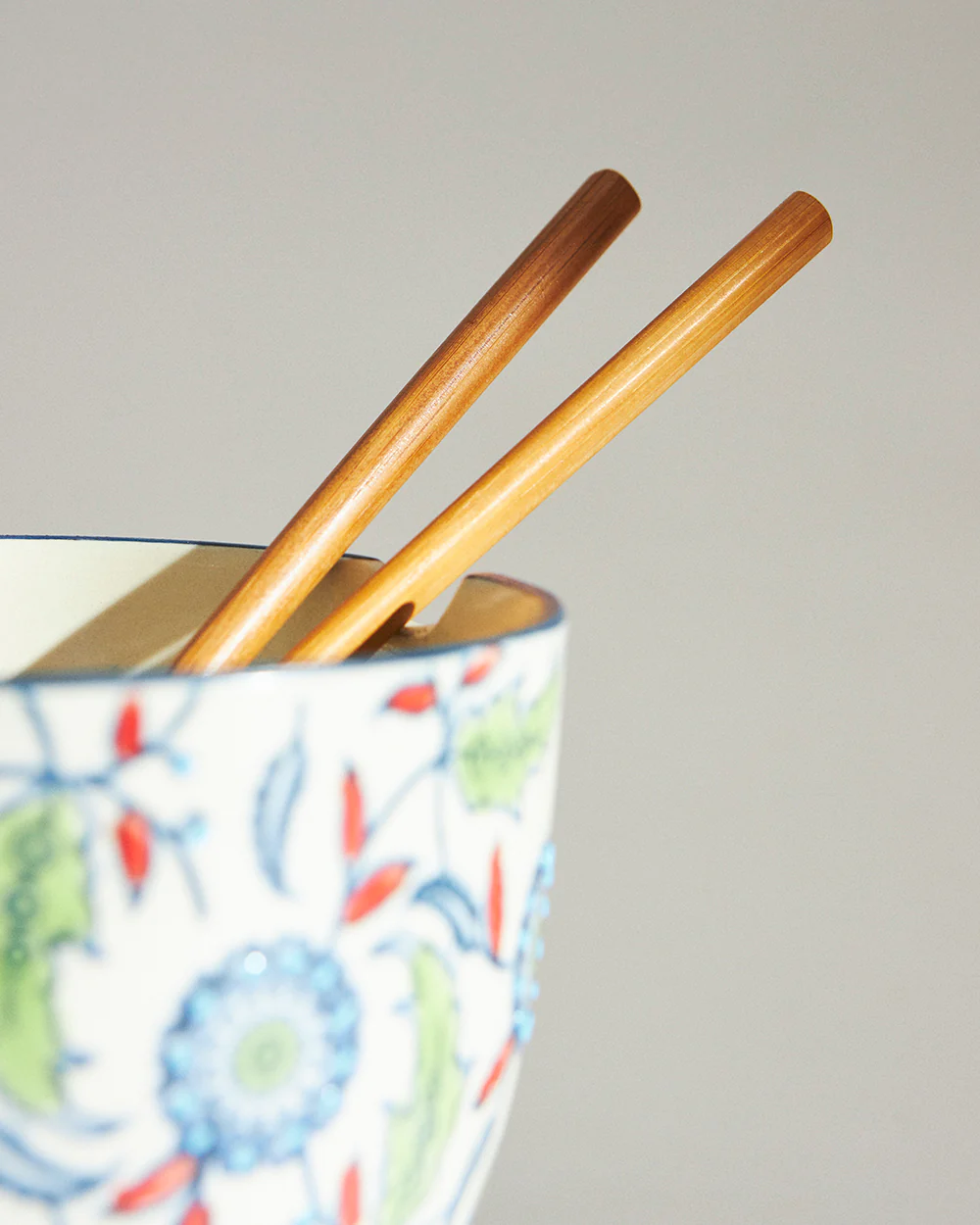 Jaipur backyard Bowl & Chopsticks Set - Image 8