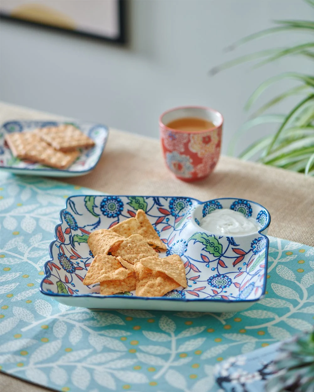 Jaipur Backyard Chips & Dip Platter