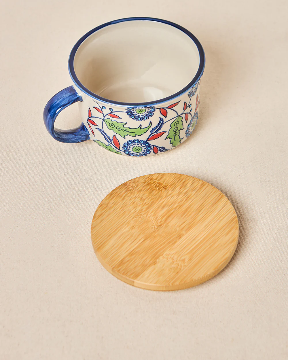 Jaipur Backyard Soup Mug, 650ml - Image 3