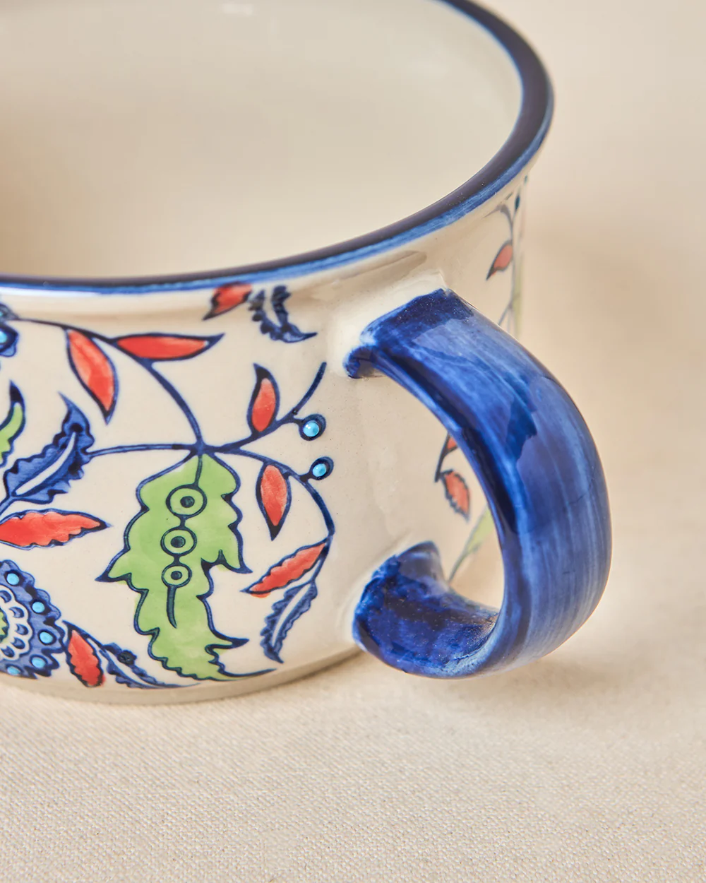 Jaipur Backyard Soup Mug, 650ml - Image 8