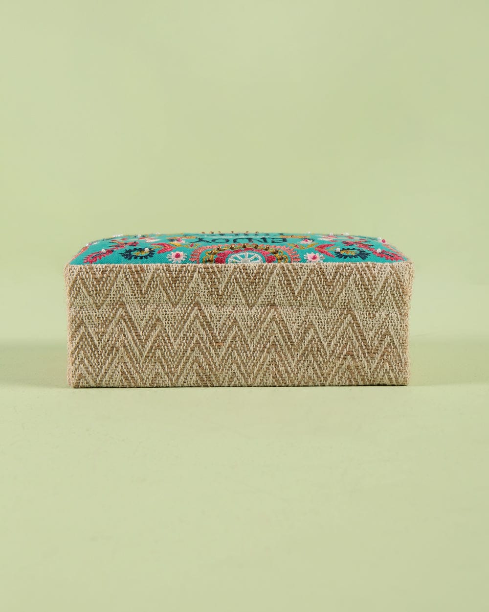 Enjoy The Little Things Jewellery Box - Teal - Image 3