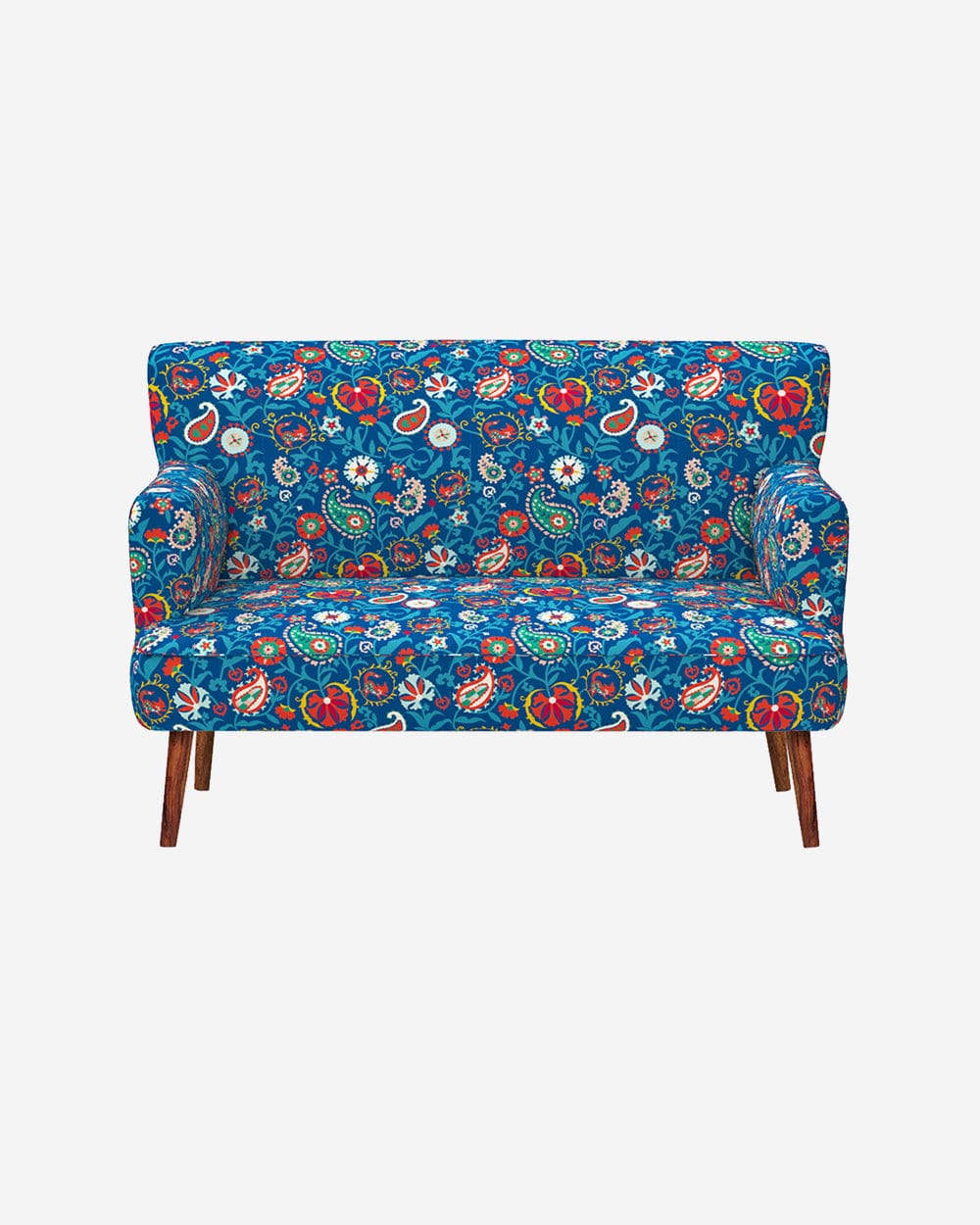 Jodhpur Love Seat - India Paisleys Blue - Image 2