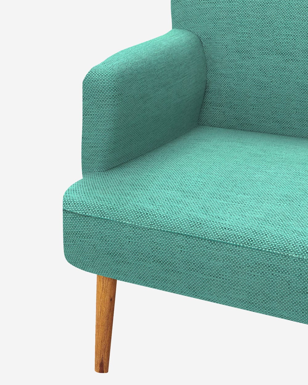 Jodhpur Love Seat - Maldivian Teal - Image 5