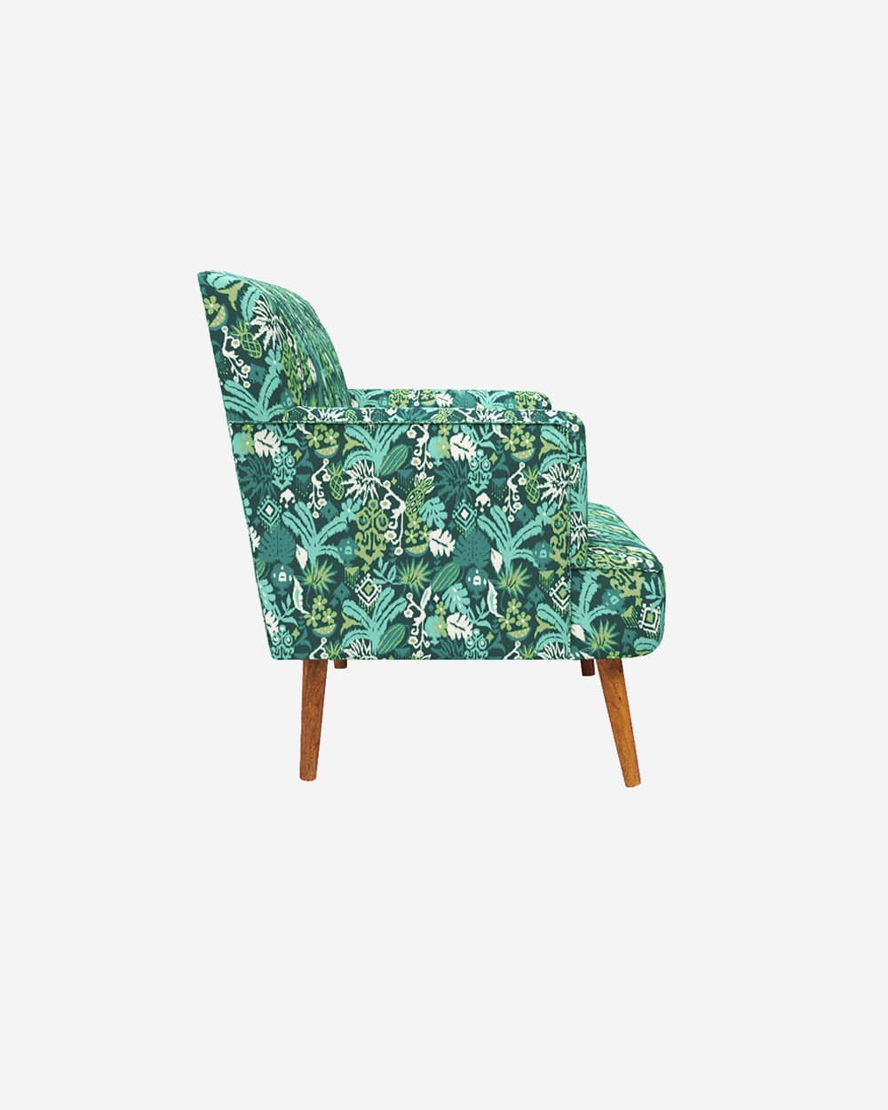 Jodhpur Love Seat - Tropical Ikkat Green - Image 3