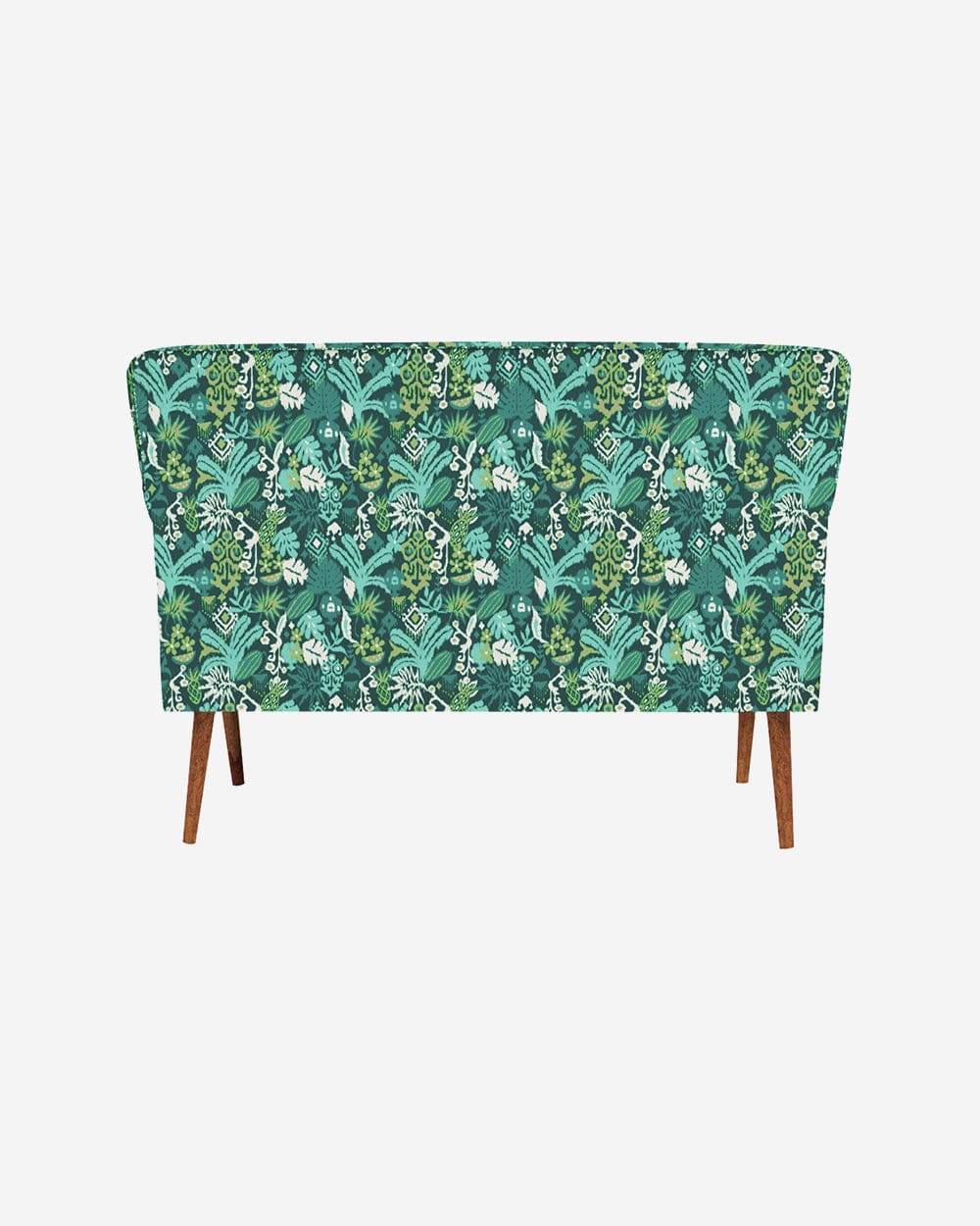 Jodhpur Love Seat - Tropical Ikkat Green - Image 4