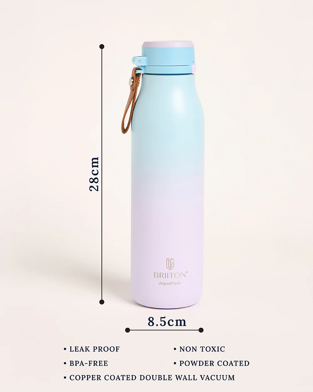 Jumper Vacuum Bottle, 750 ml | Blue - Image 4