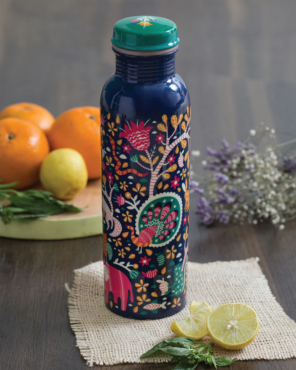 Jungle Folk Copper Bottle