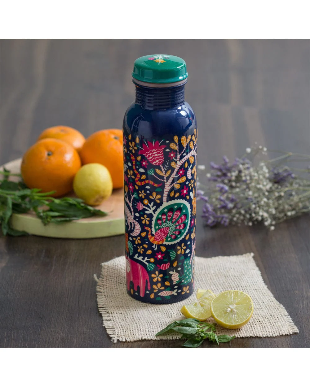 Jungle Folk Copper Bottle - Image 4