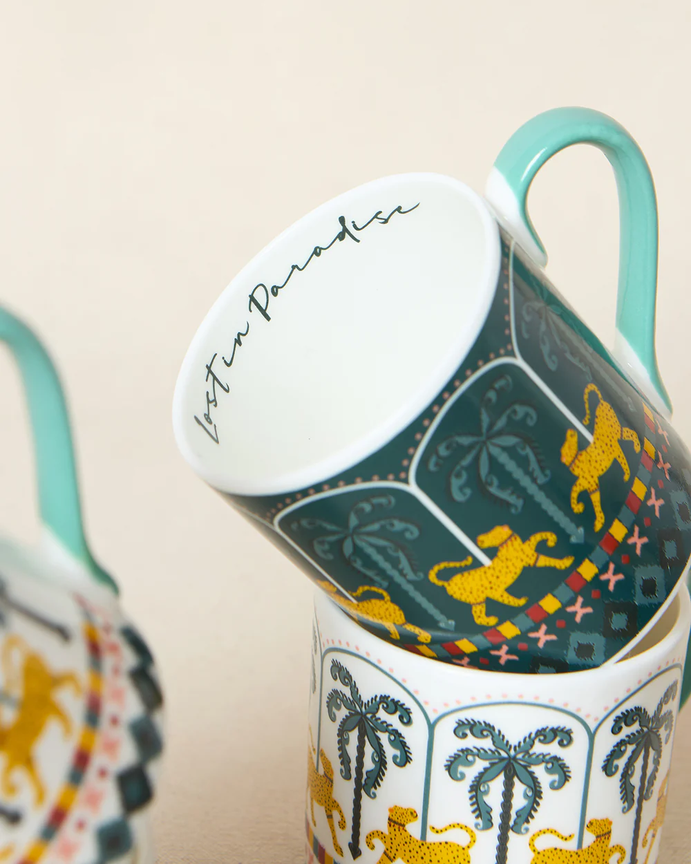 Jungle Soirée Mugs Gift Set of 6 | Lost in Paradise - Image 3