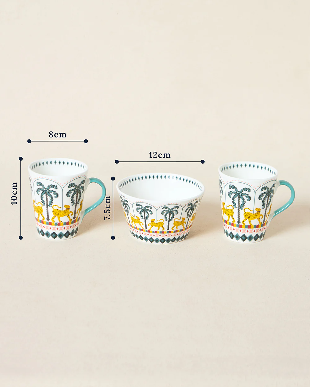 Jungle Soirée Tea-Trio Gift Set of 3 | Lost in Paradise - Image 6