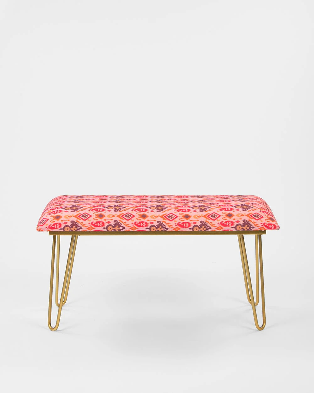 Kitsch Bench-Pink Ikkat - Image 2