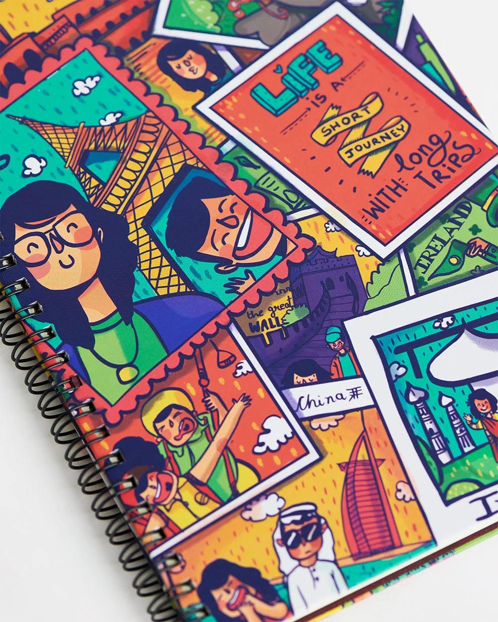 Let's Travel Together Spiral Notebook - Image 3