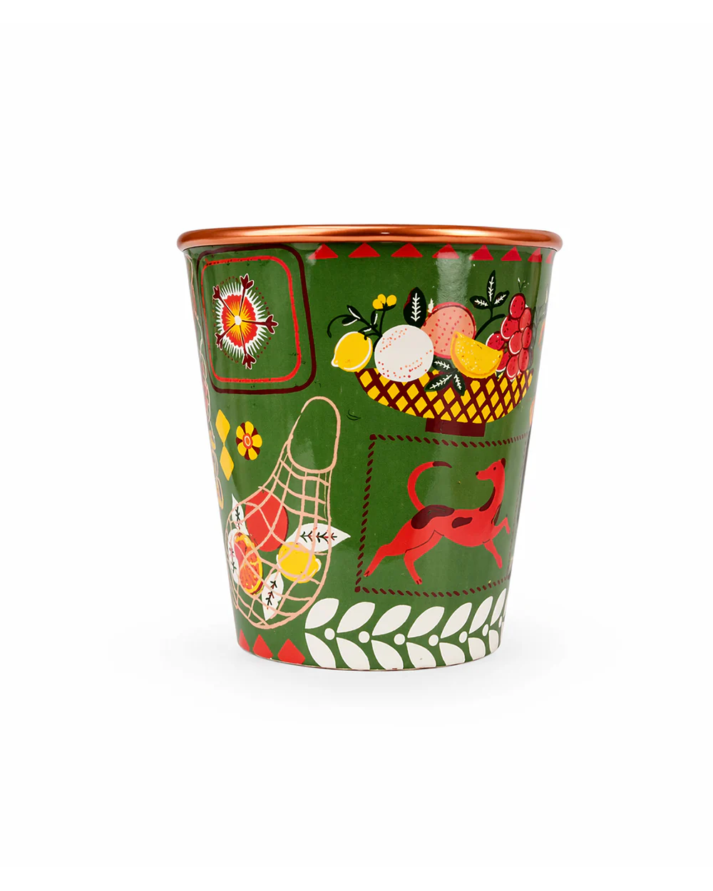 Limonata Copper Tumbler, 250 ml | Citrus Zest - Image 5
