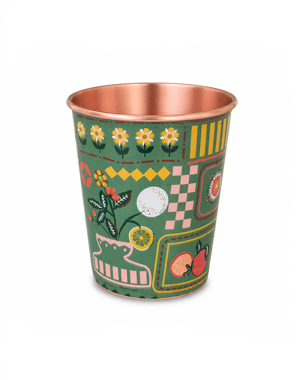 Limonata Copper Tumbler, 250 ml | Citrus Zest - Image 8