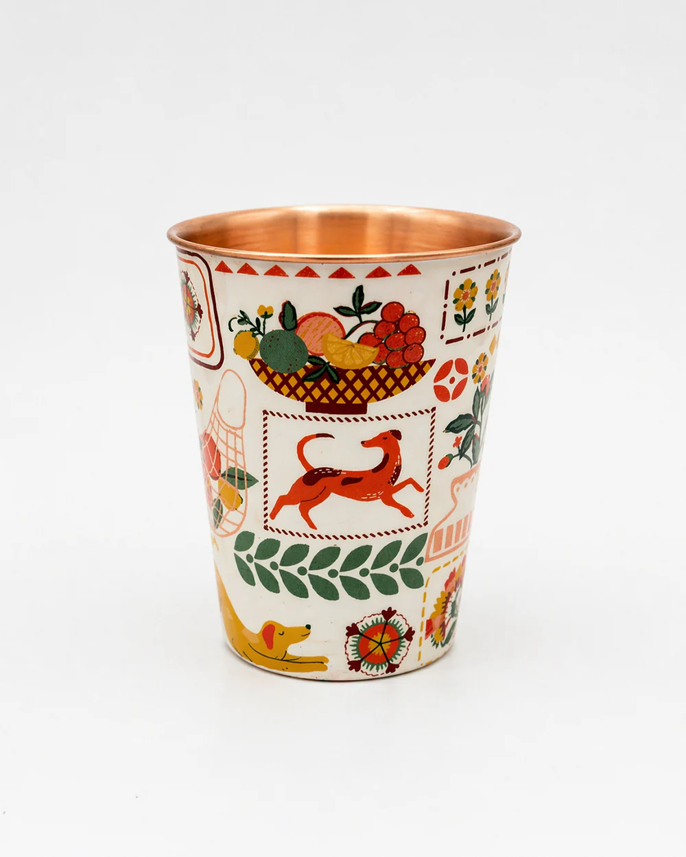 Limonata Copper Tumbler, 350 ml | Citrus Zest - Image 3