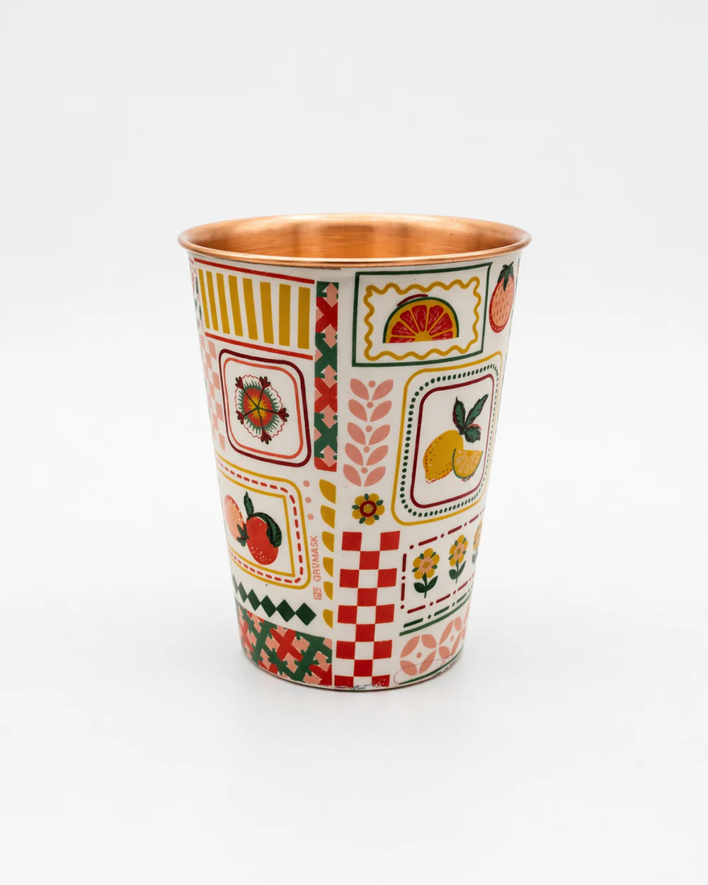 Limonata Copper Tumbler, 350 ml | Citrus Zest - Image 7