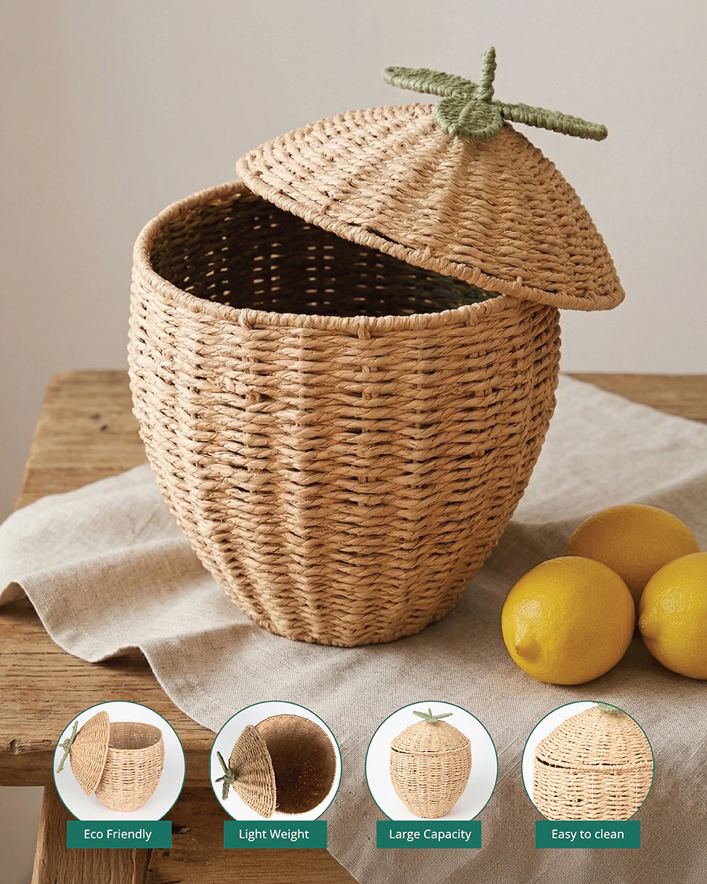 Limonata Deco Basket | Citrus Zest - Image 2