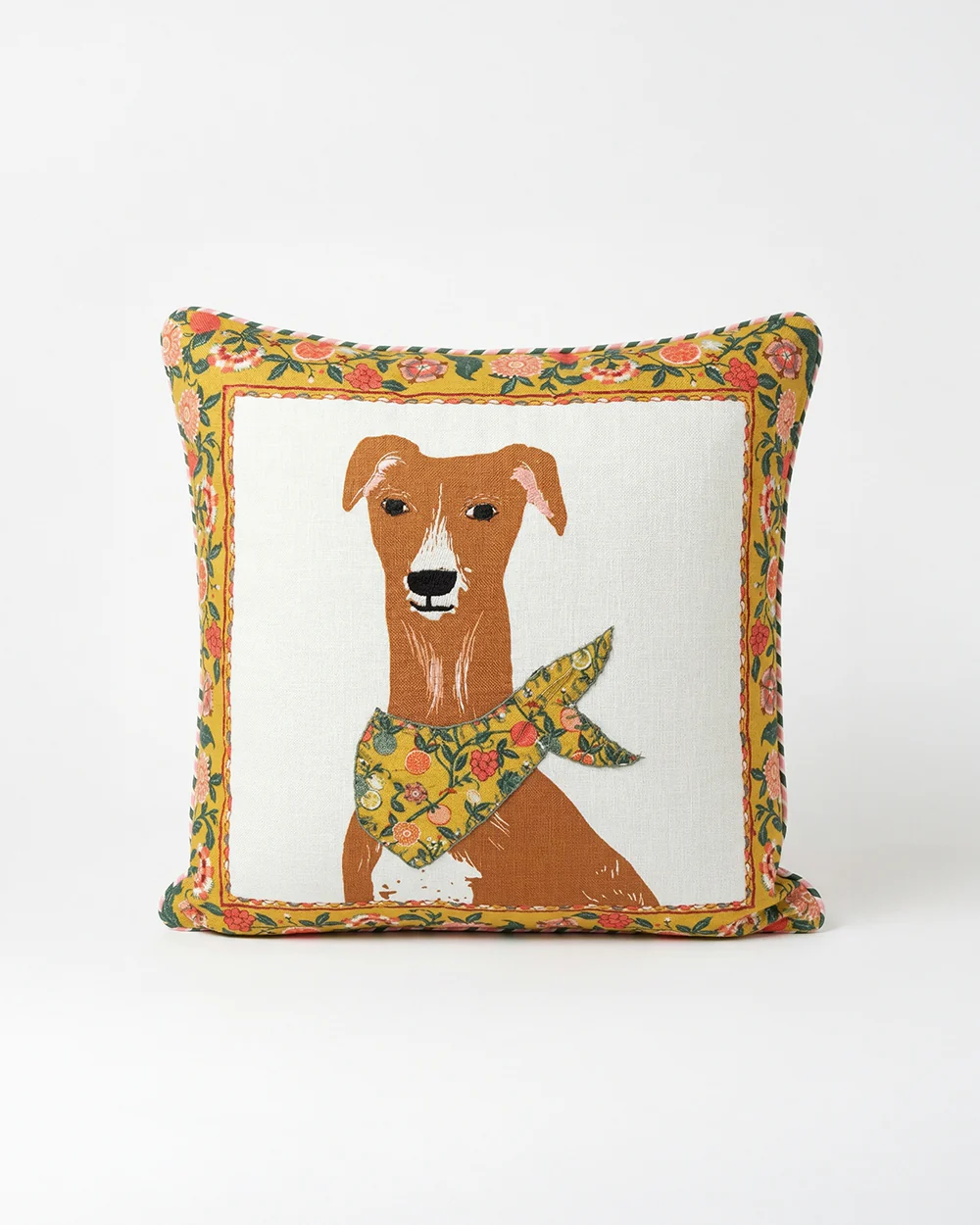 Limonata Hound Cushion, Set of 2 | Citrus Zest - Image 3