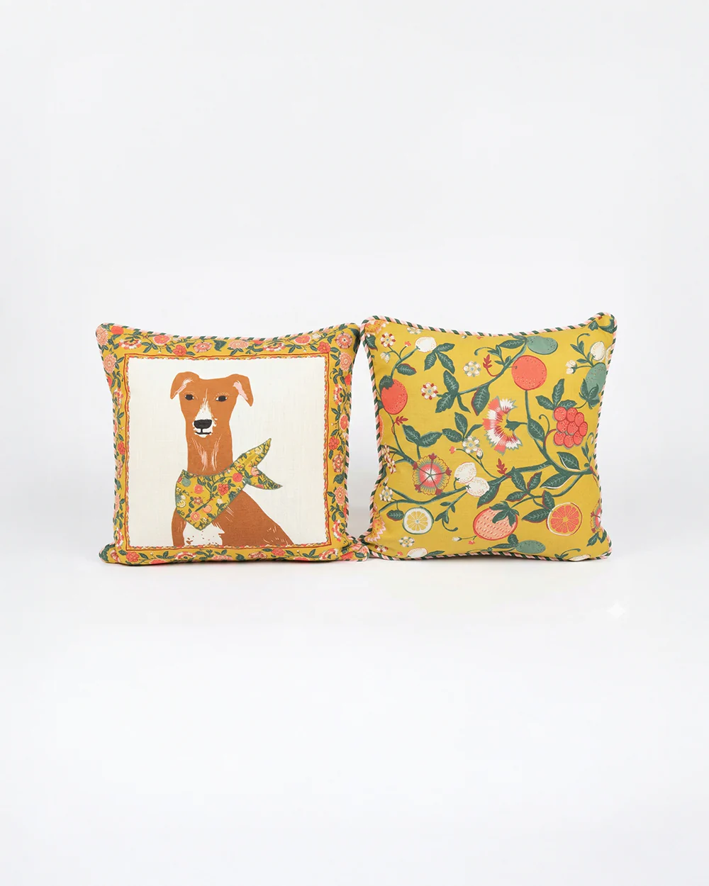 Limonata Hound Cushion, Set of 2 | Citrus Zest - Image 5