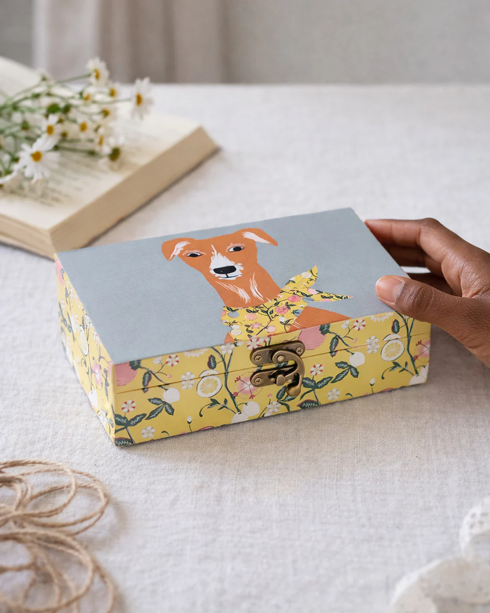 Limonata Hound Trinket Box | Citrus Zest - Image 3