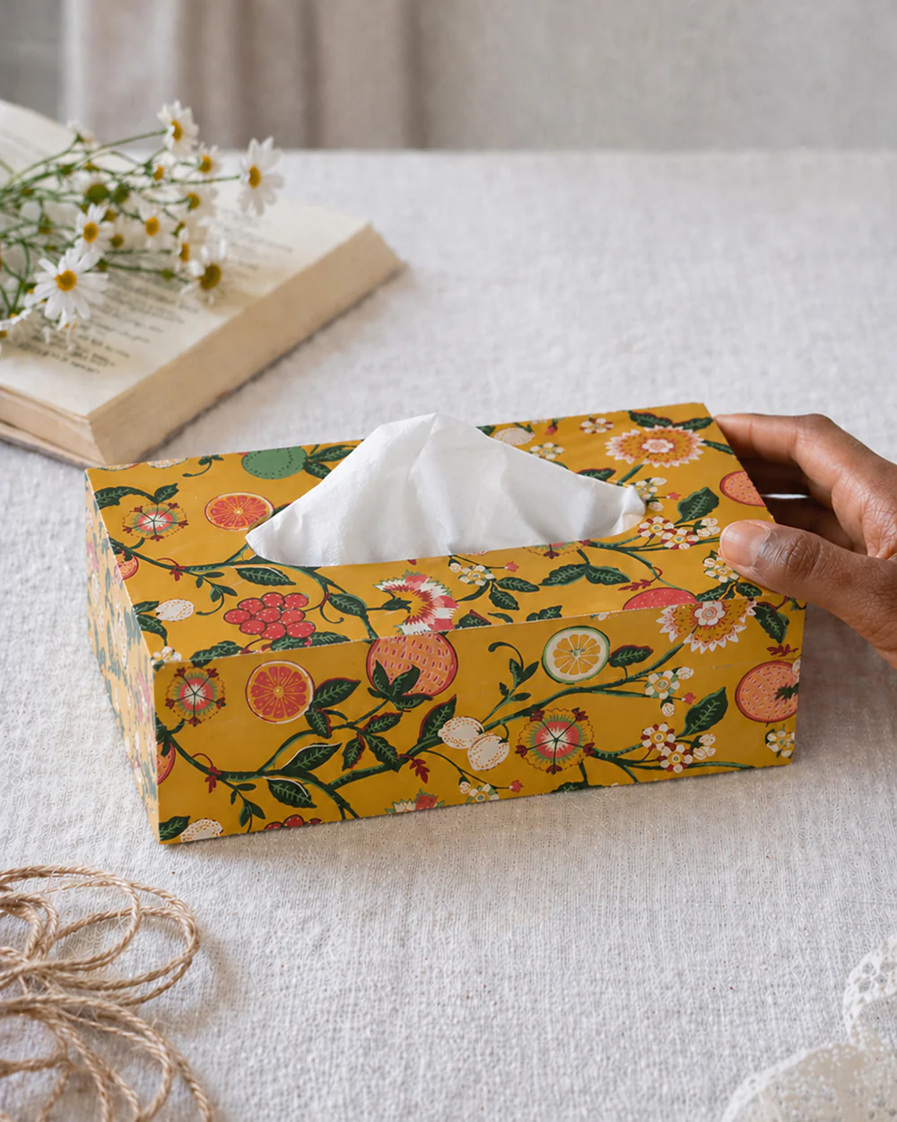 Limonata Tissue Box | Citrus Zest - Image 2