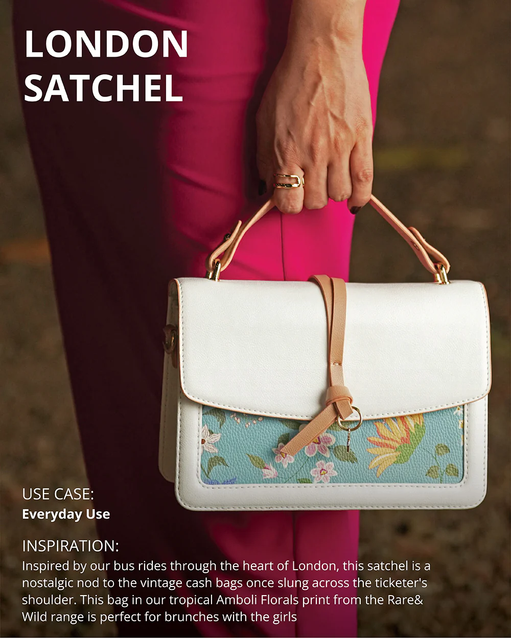 London Satchel | Rare & Wild, Amboli - Image 4