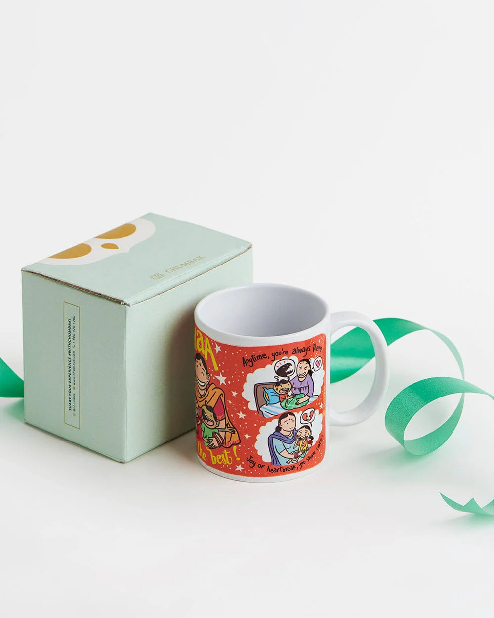 Maa' You're the best! Mug-Coral
