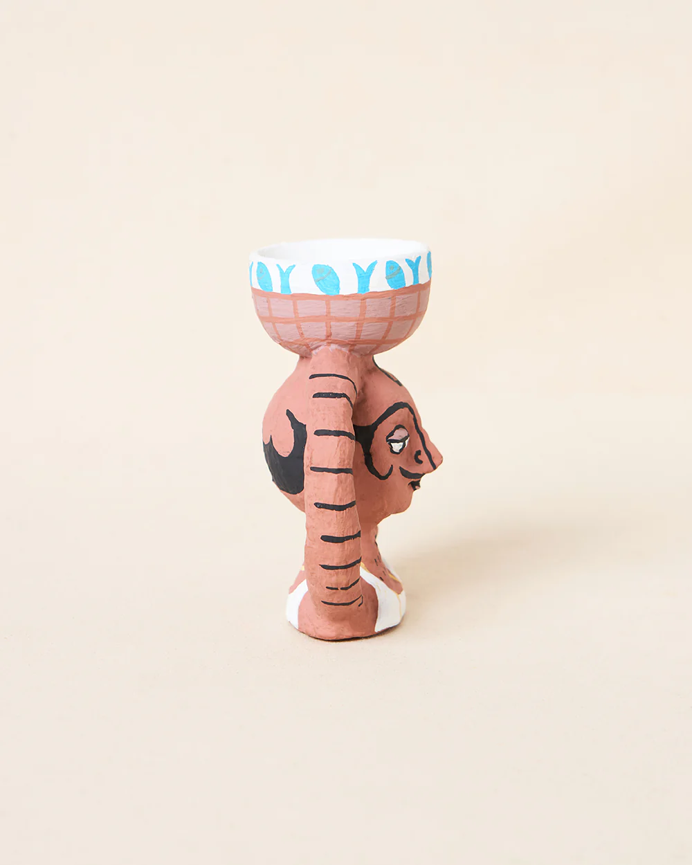 Bala Paper Mache Candle Stand | Lost in Paradise - Image 4