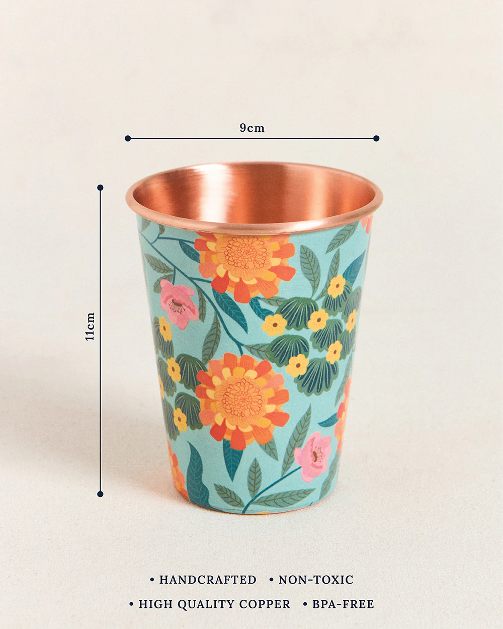 Marigold Copper Tumbler, Big - Image 4