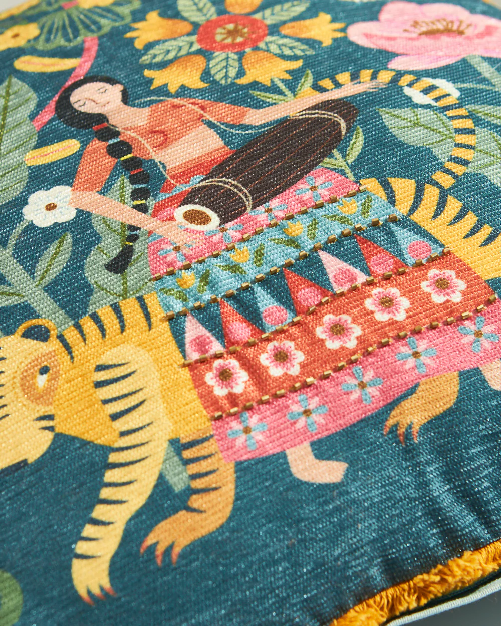 Marigold Gala Cushion Cover 16" - Image 6