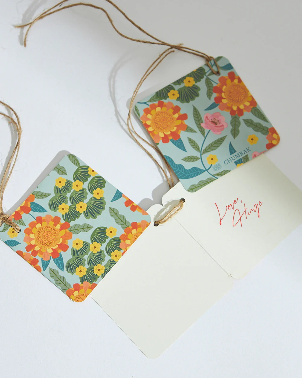 Marigold Gift Tags, Set of 6 - Image 4