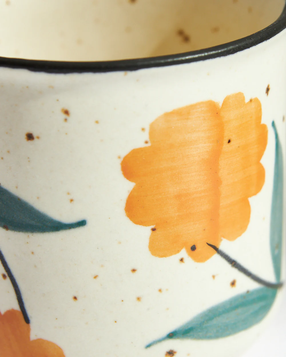 Marigold Mug| Handpainted Stoneware - Image 6